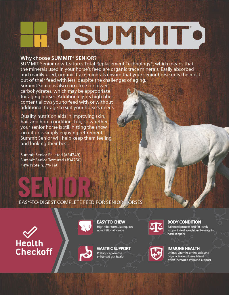 Summit® Senior Horse Feed