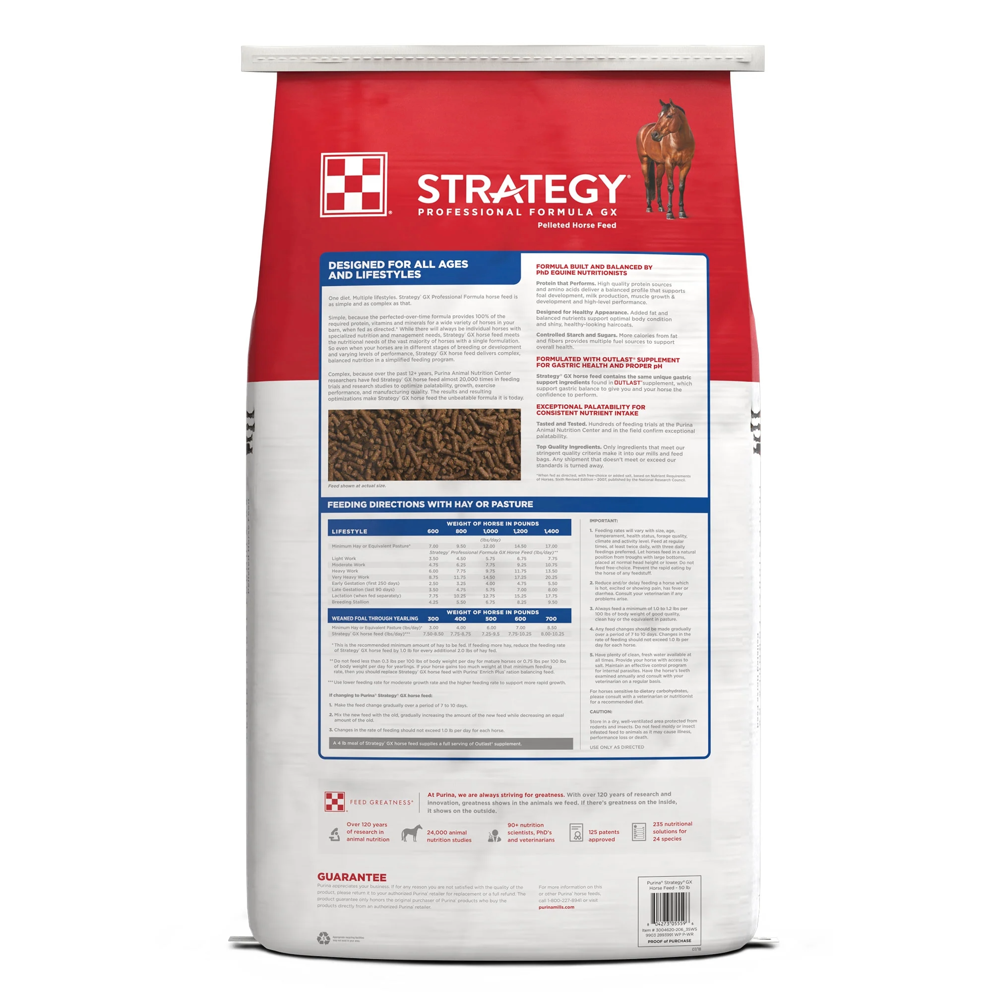 Purina® Strategy® Professional Formula GX Horse Feed
