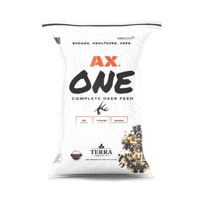 Terra Products Co. AX One - Complete Deer Feed Antler Xcelerator (Pallet of 36 bags)