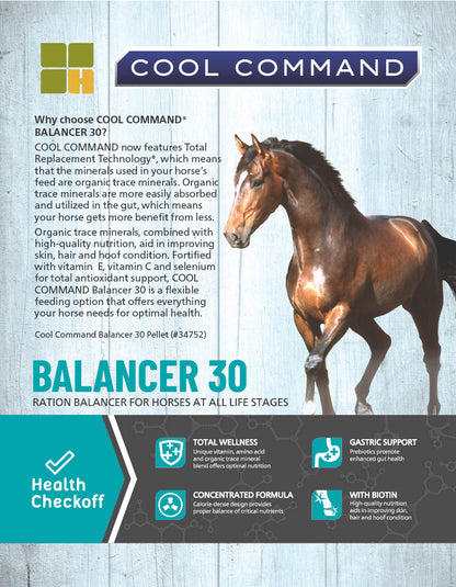 Cool Command® Balancer 30 - Horse Supplement
