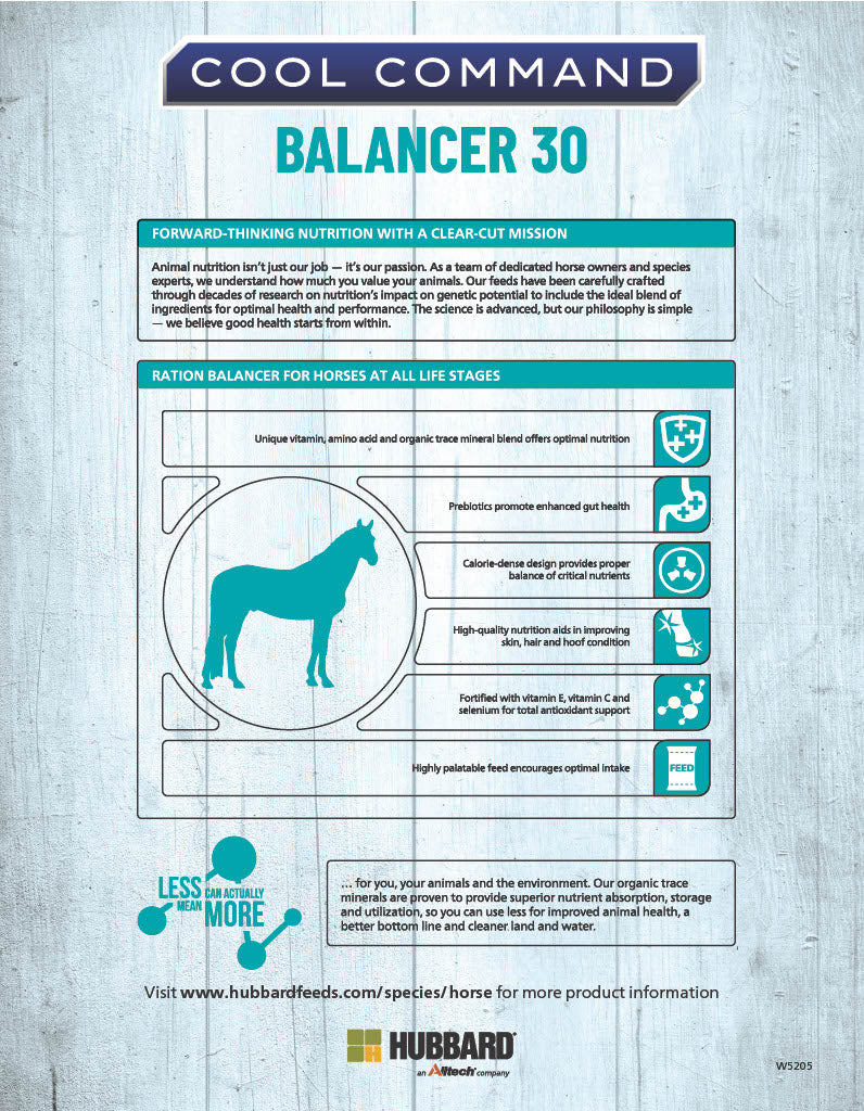 Cool Command® Balancer 30 - Horse Supplement