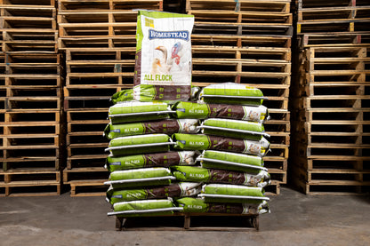 Homestead® All Flock Chicken Feed Pellet NAB NAP