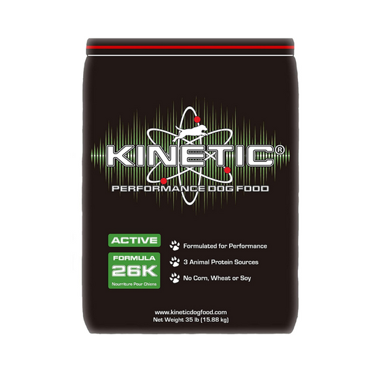 KINETIC ACTIVE 26K FORMULA - Performance Dog Food - All Purpose Dog Food