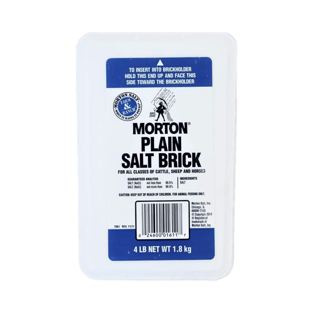 Morton Plain Salt Block & Brick